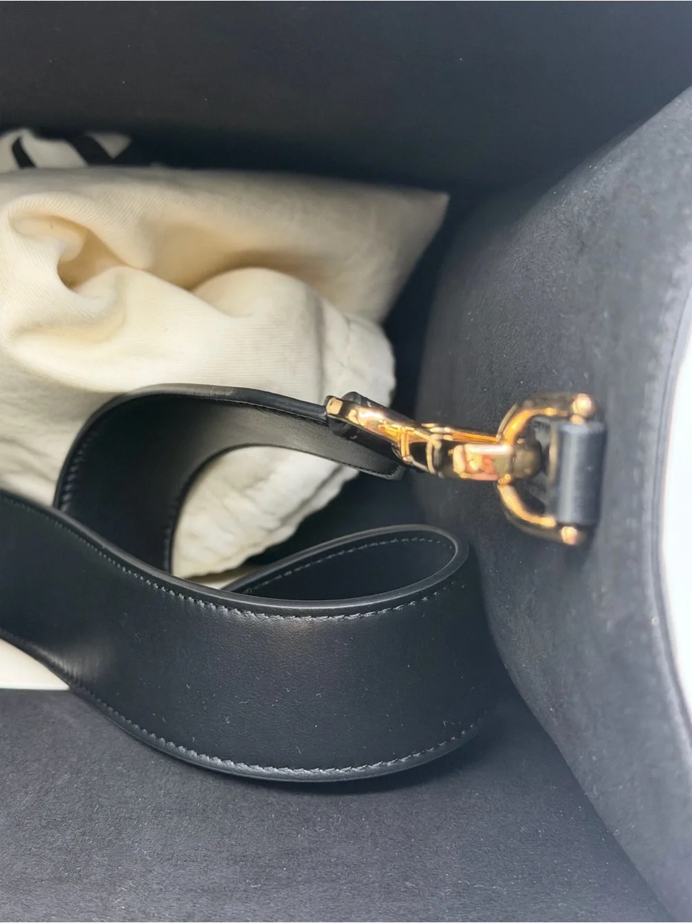 Fendi FF Black Embossed Leather Tote Bag New🔥